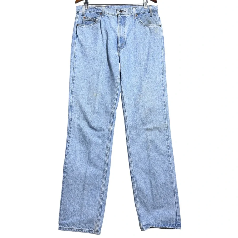 Vintage Levi's 505 Regular Fit 90s Jeans Mens Size 36x34 (Fits 34x32)
